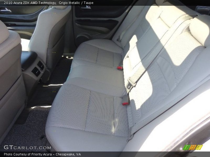 Grigio Metallic / Taupe 2010 Acura ZDX AWD Technology