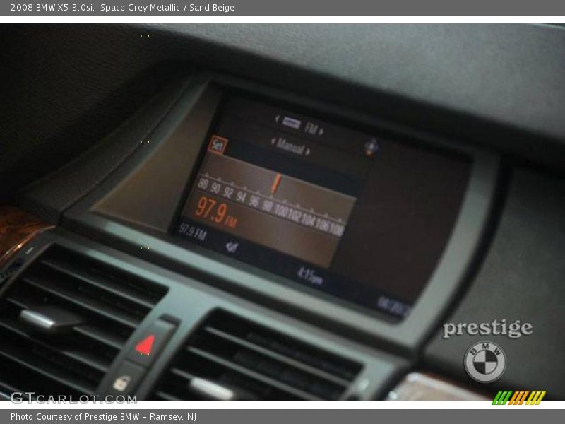 Space Grey Metallic / Sand Beige 2008 BMW X5 3.0si