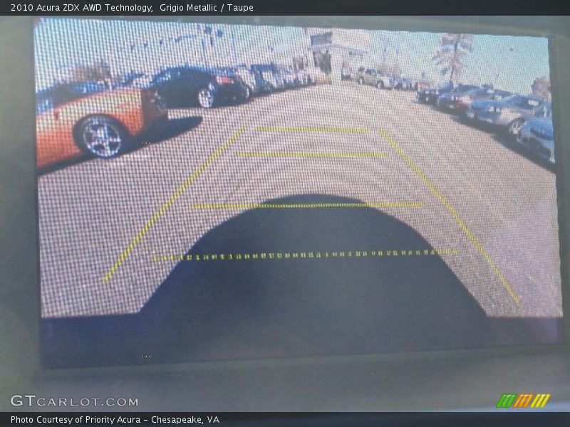 Grigio Metallic / Taupe 2010 Acura ZDX AWD Technology