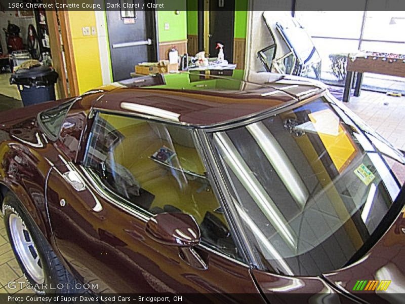 Dark Claret / Claret 1980 Chevrolet Corvette Coupe