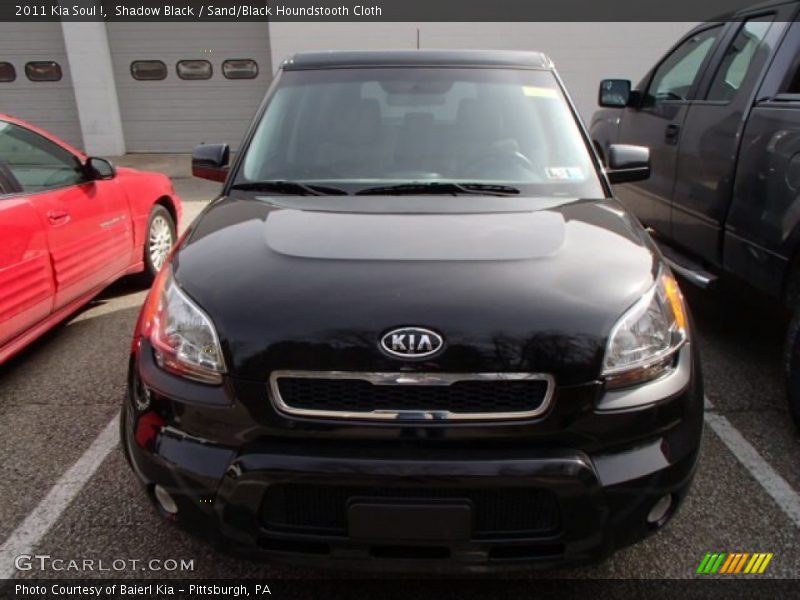 Shadow Black / Sand/Black Houndstooth Cloth 2011 Kia Soul !