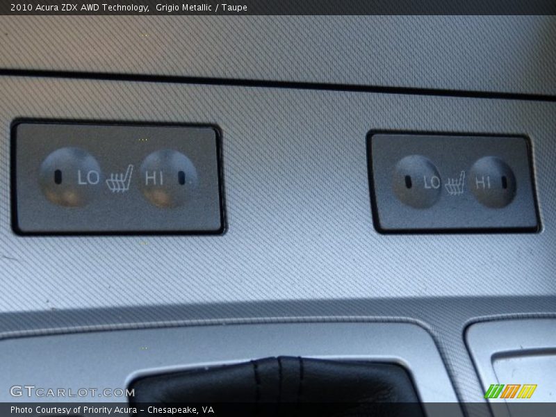 Grigio Metallic / Taupe 2010 Acura ZDX AWD Technology