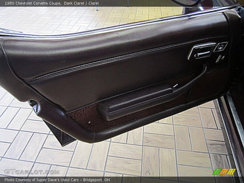 Door Panel of 1980 Corvette Coupe