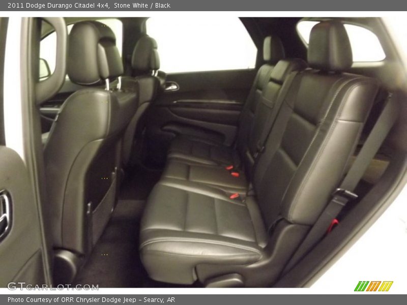Stone White / Black 2011 Dodge Durango Citadel 4x4