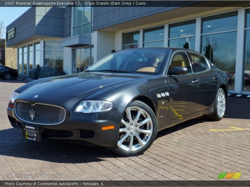 Grigio Granito (Dark Grey) / Cuoio 2007 Maserati Quattroporte Executive GT