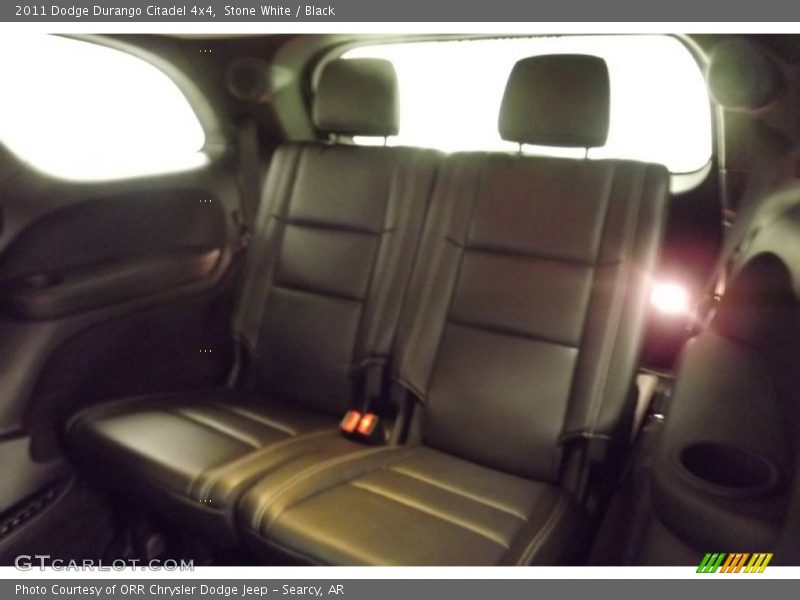 Stone White / Black 2011 Dodge Durango Citadel 4x4