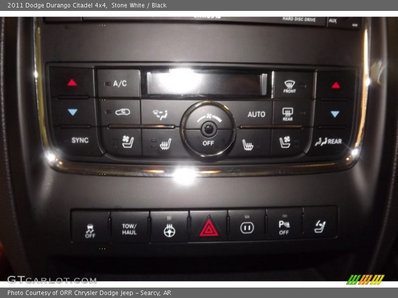 Stone White / Black 2011 Dodge Durango Citadel 4x4