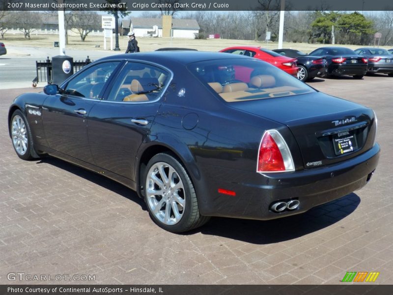 Grigio Granito (Dark Grey) / Cuoio 2007 Maserati Quattroporte Executive GT