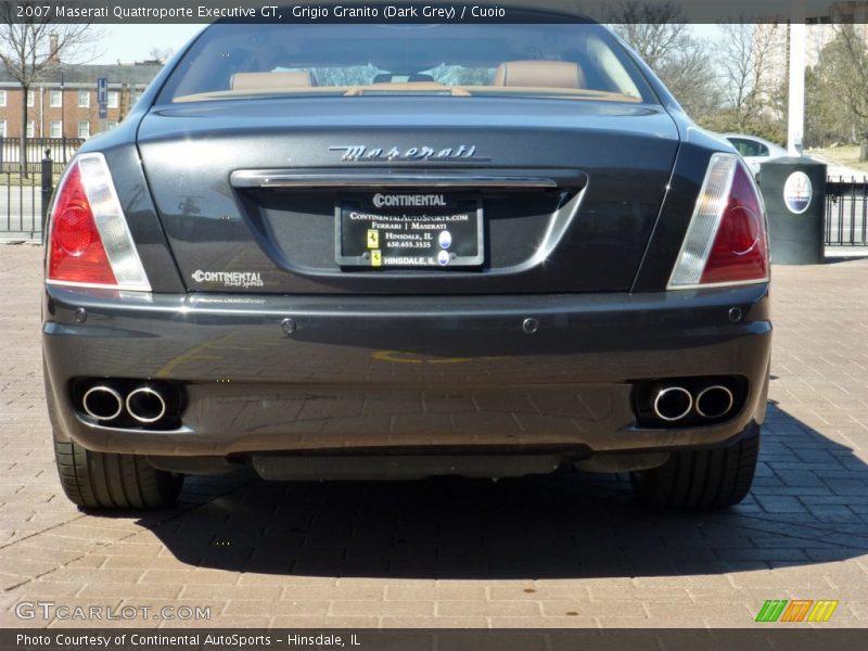 Grigio Granito (Dark Grey) / Cuoio 2007 Maserati Quattroporte Executive GT