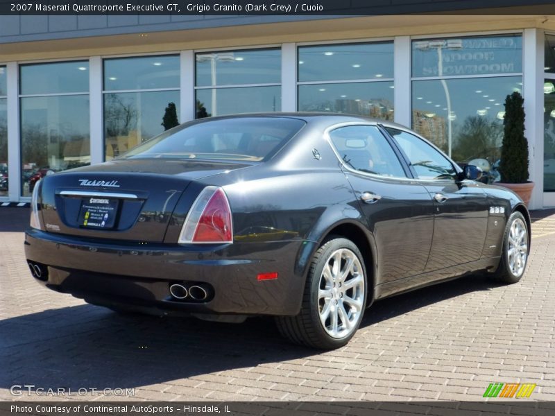 Grigio Granito (Dark Grey) / Cuoio 2007 Maserati Quattroporte Executive GT