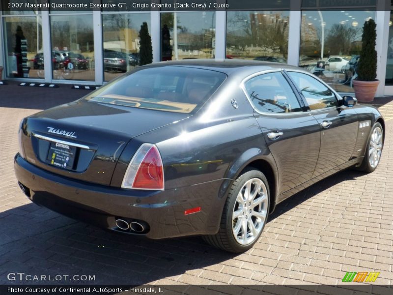 Grigio Granito (Dark Grey) / Cuoio 2007 Maserati Quattroporte Executive GT