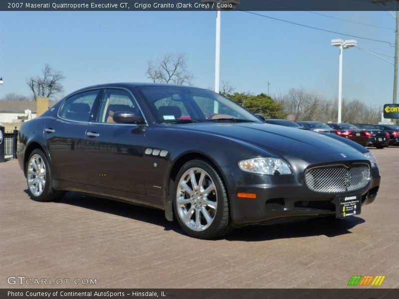 Grigio Granito (Dark Grey) / Cuoio 2007 Maserati Quattroporte Executive GT