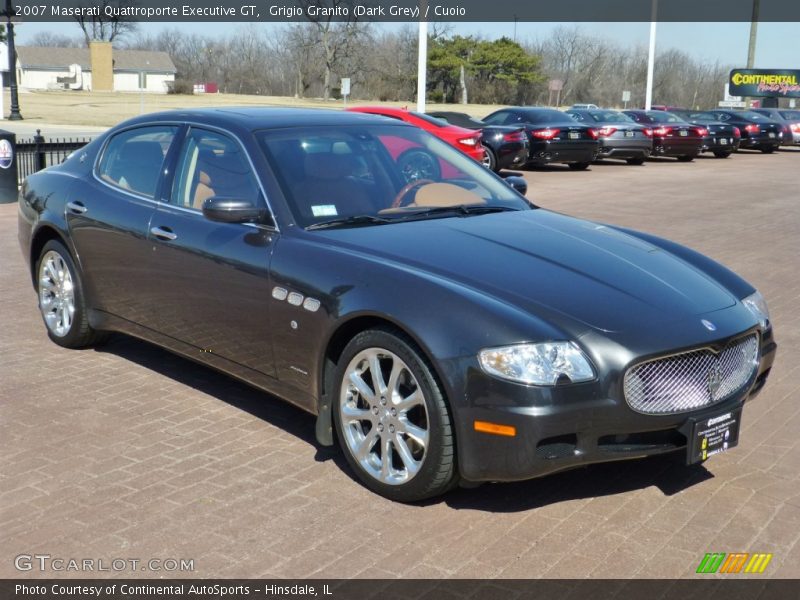 Grigio Granito (Dark Grey) / Cuoio 2007 Maserati Quattroporte Executive GT