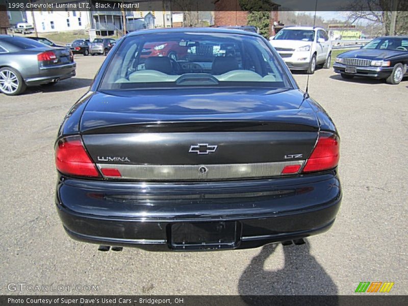 Black / Neutral 1998 Chevrolet Lumina LTZ