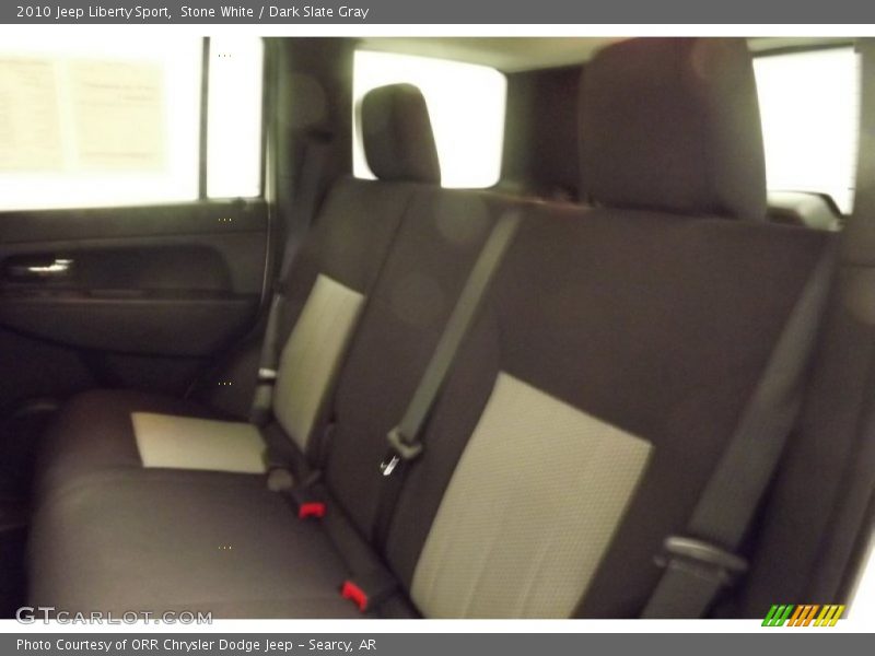 Stone White / Dark Slate Gray 2010 Jeep Liberty Sport