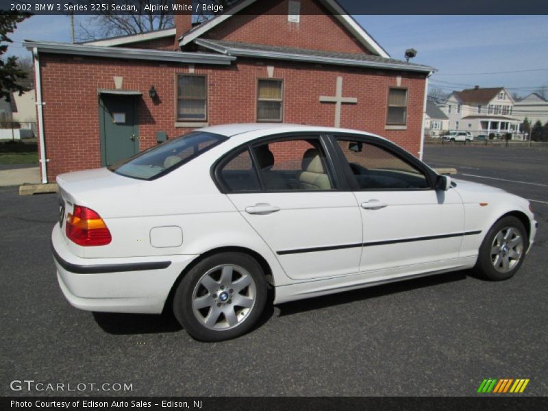 Alpine White / Beige 2002 BMW 3 Series 325i Sedan
