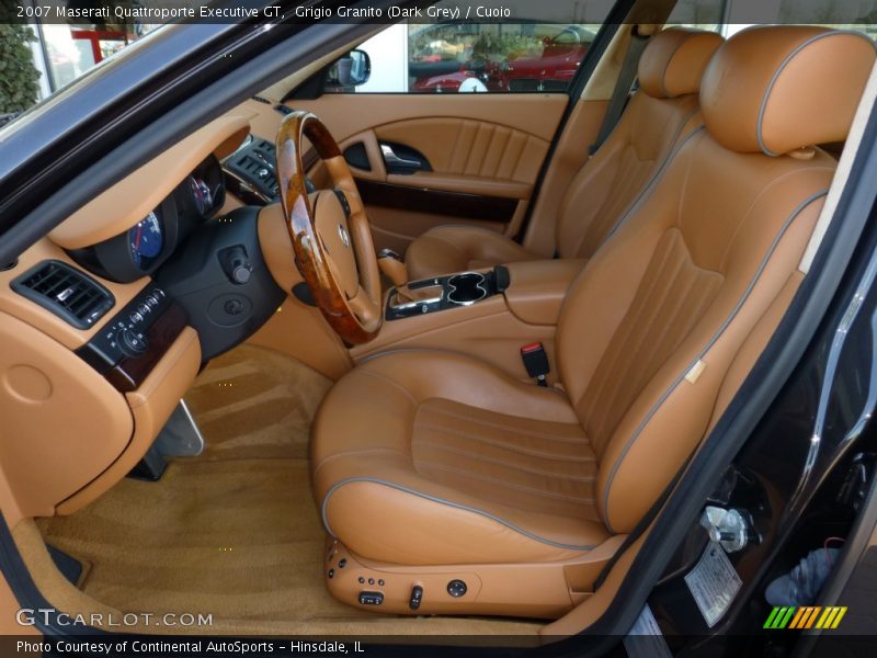 Front Seat of 2007 Quattroporte Executive GT