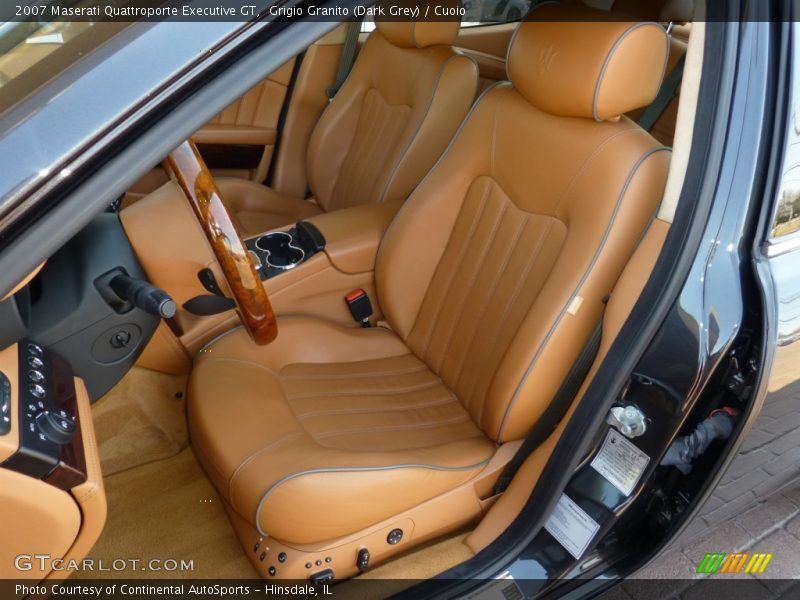 Front Seat of 2007 Quattroporte Executive GT