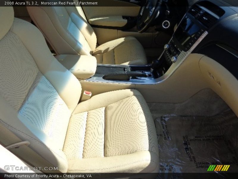 Moroccan Red Pearl / Parchment 2008 Acura TL 3.2