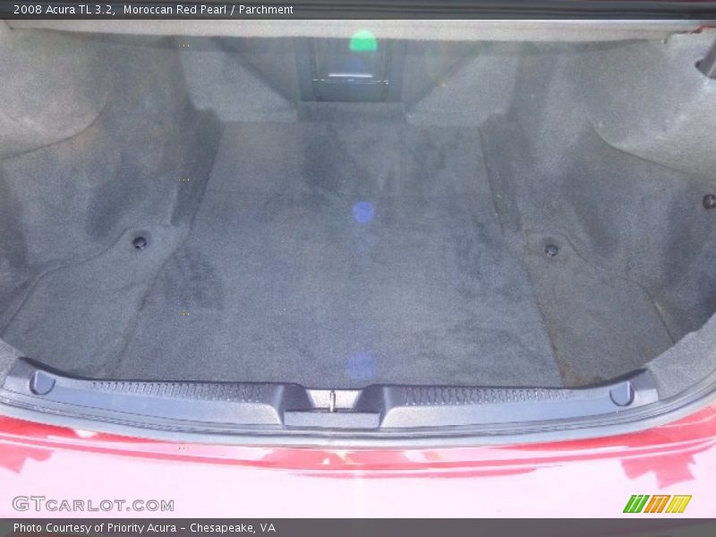 Moroccan Red Pearl / Parchment 2008 Acura TL 3.2