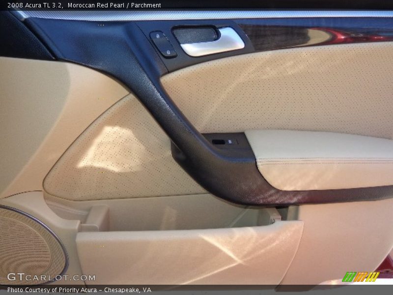 Moroccan Red Pearl / Parchment 2008 Acura TL 3.2
