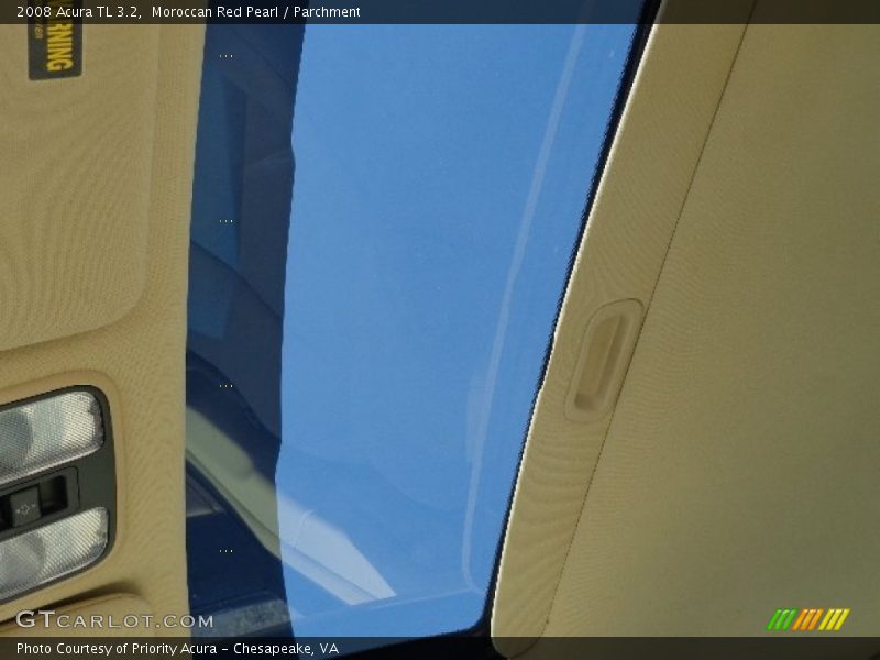 Moroccan Red Pearl / Parchment 2008 Acura TL 3.2