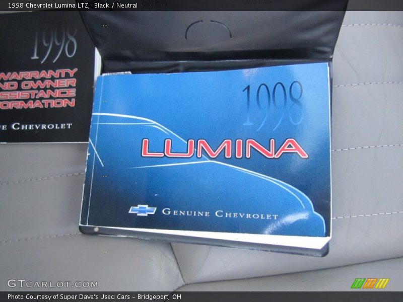 Black / Neutral 1998 Chevrolet Lumina LTZ