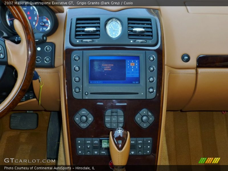 Controls of 2007 Quattroporte Executive GT
