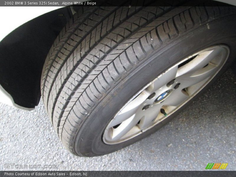 Alpine White / Beige 2002 BMW 3 Series 325i Sedan