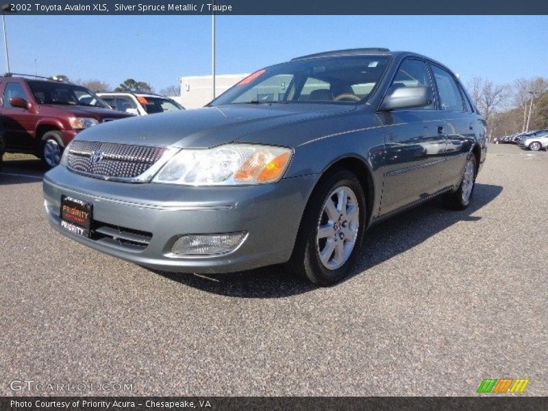 Silver Spruce Metallic / Taupe 2002 Toyota Avalon XLS