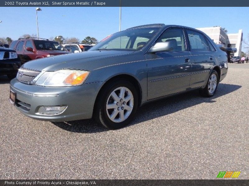 Silver Spruce Metallic / Taupe 2002 Toyota Avalon XLS