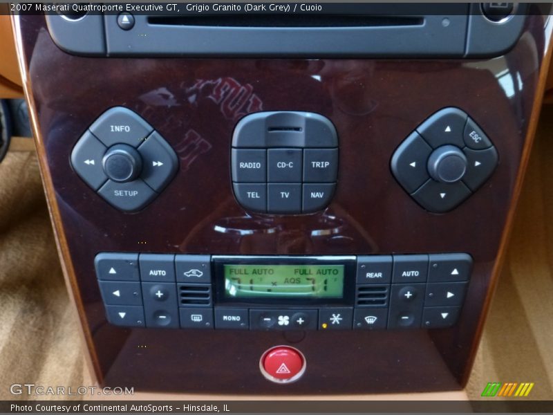 Controls of 2007 Quattroporte Executive GT