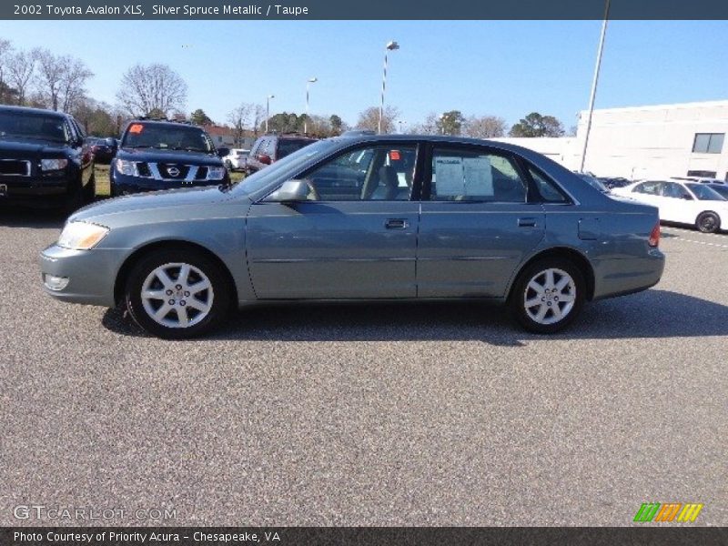 Silver Spruce Metallic / Taupe 2002 Toyota Avalon XLS