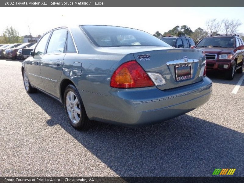 Silver Spruce Metallic / Taupe 2002 Toyota Avalon XLS