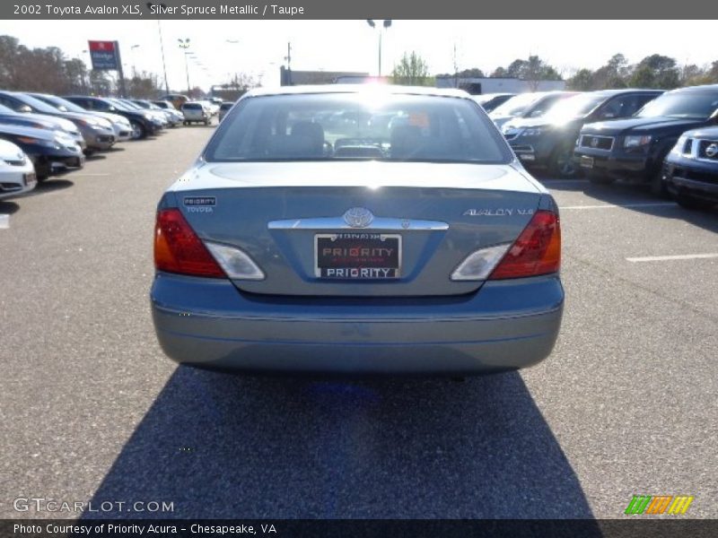 Silver Spruce Metallic / Taupe 2002 Toyota Avalon XLS