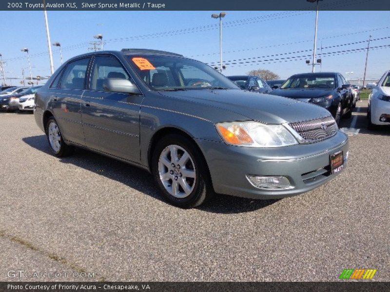 Silver Spruce Metallic / Taupe 2002 Toyota Avalon XLS