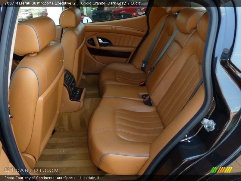Rear Seat of 2007 Quattroporte Executive GT