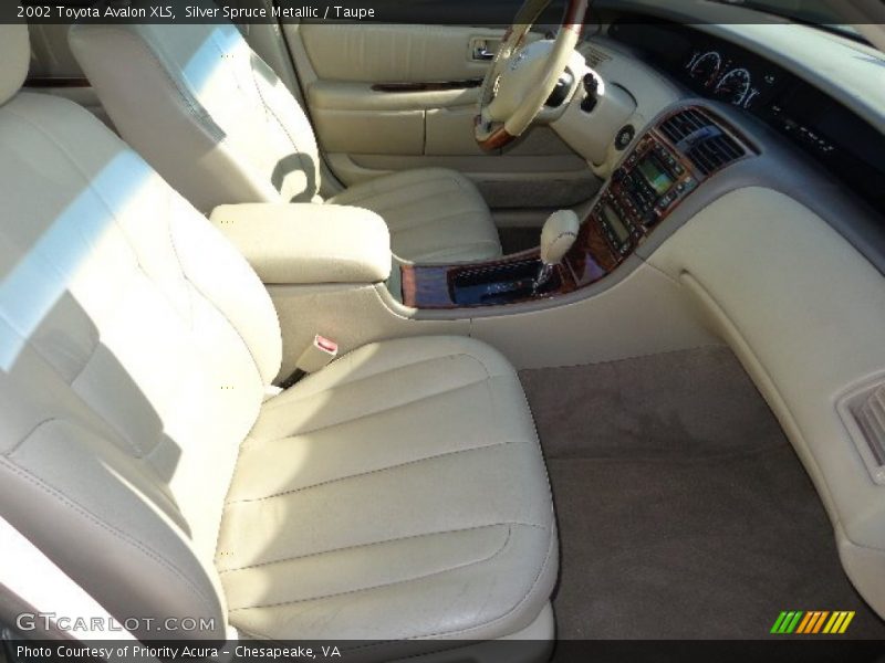 Silver Spruce Metallic / Taupe 2002 Toyota Avalon XLS
