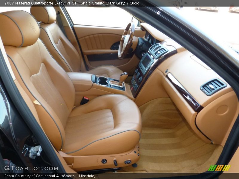 Front Seat of 2007 Quattroporte Executive GT