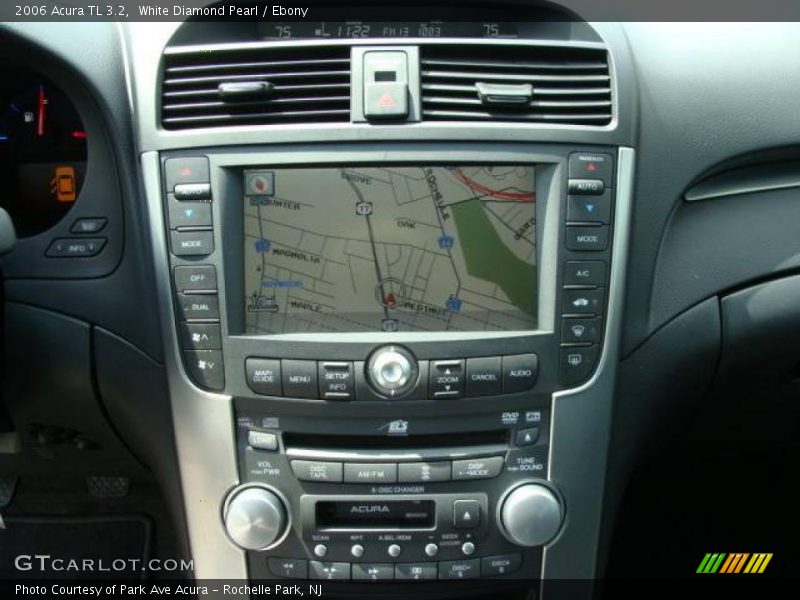 White Diamond Pearl / Ebony 2006 Acura TL 3.2