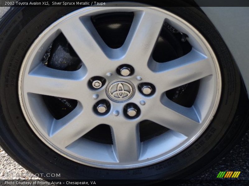 Silver Spruce Metallic / Taupe 2002 Toyota Avalon XLS