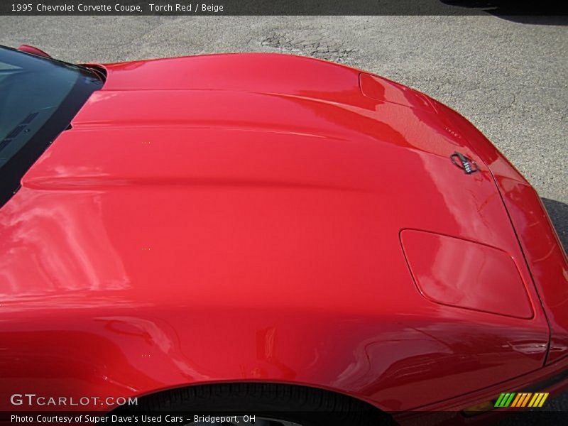 Torch Red / Beige 1995 Chevrolet Corvette Coupe