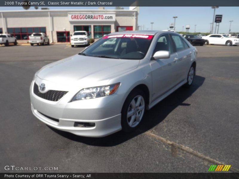 Classic Silver Metallic / Dark Charcoal 2008 Toyota Camry SE