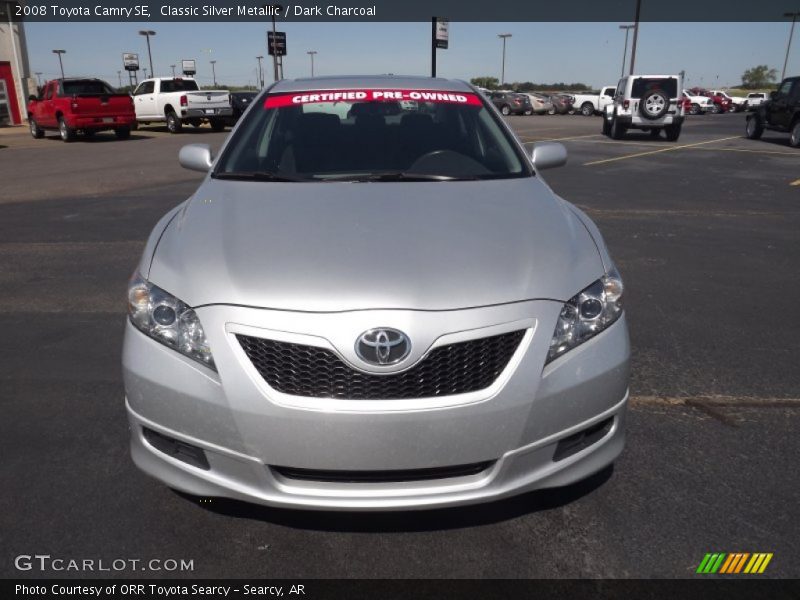 Classic Silver Metallic / Dark Charcoal 2008 Toyota Camry SE