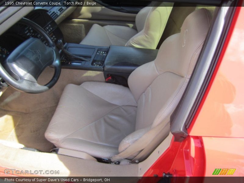  1995 Corvette Coupe Beige Interior