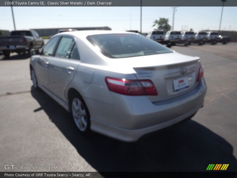 Classic Silver Metallic / Dark Charcoal 2008 Toyota Camry SE