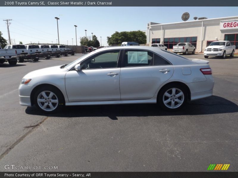 Classic Silver Metallic / Dark Charcoal 2008 Toyota Camry SE