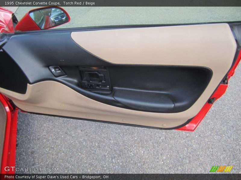 Door Panel of 1995 Corvette Coupe