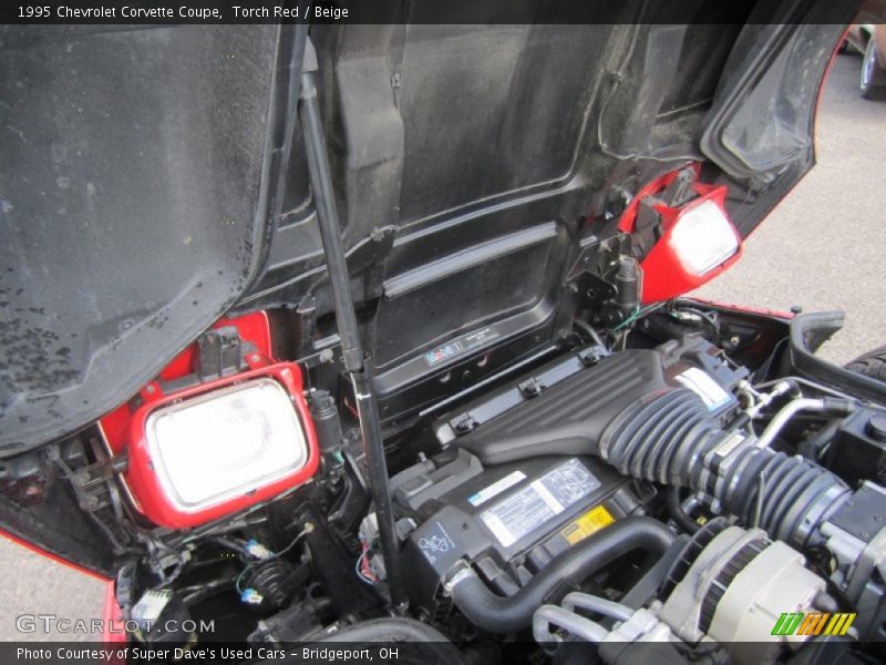  1995 Corvette Coupe Engine - 5.7 Liter OHV 16-Valve LT1 V8