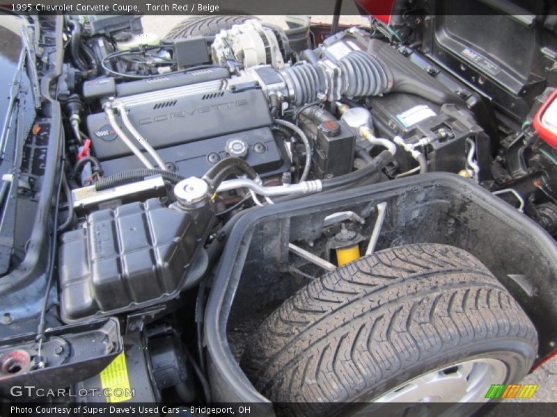  1995 Corvette Coupe Engine - 5.7 Liter OHV 16-Valve LT1 V8